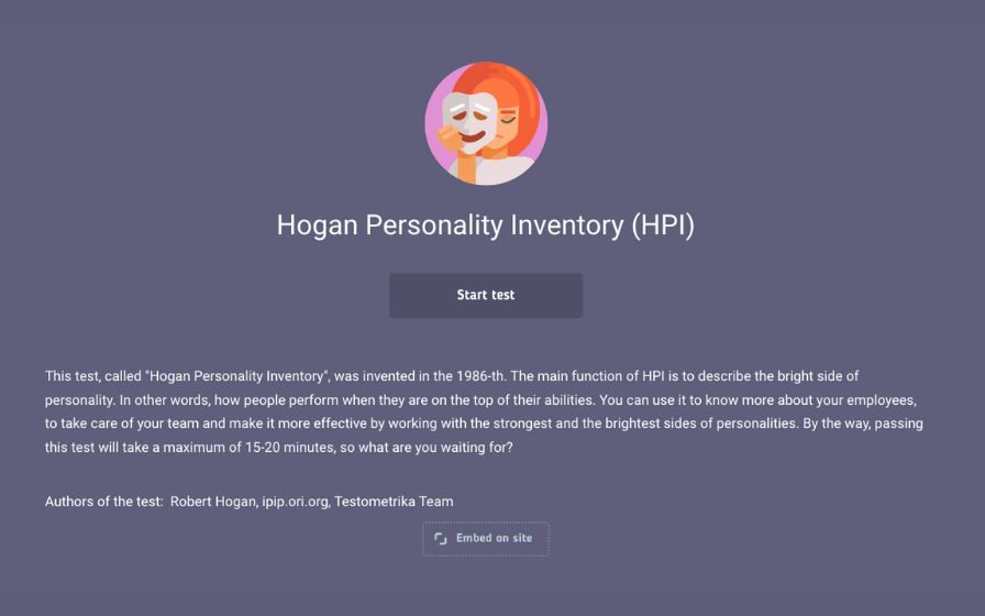 hogan-personality-inventory